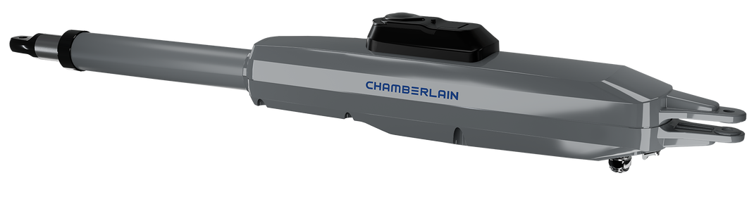 Drehtorantrieb für ein- und zweiflügelige Standard-Drehtore inkl. Design-Handsender und Infrarot Lichtschranken-Set