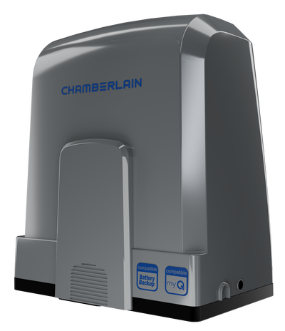 Außentorantriebskit für Schiebetore inkl. Infrarot Lichtschranken-Set und 2 Design- Handsender