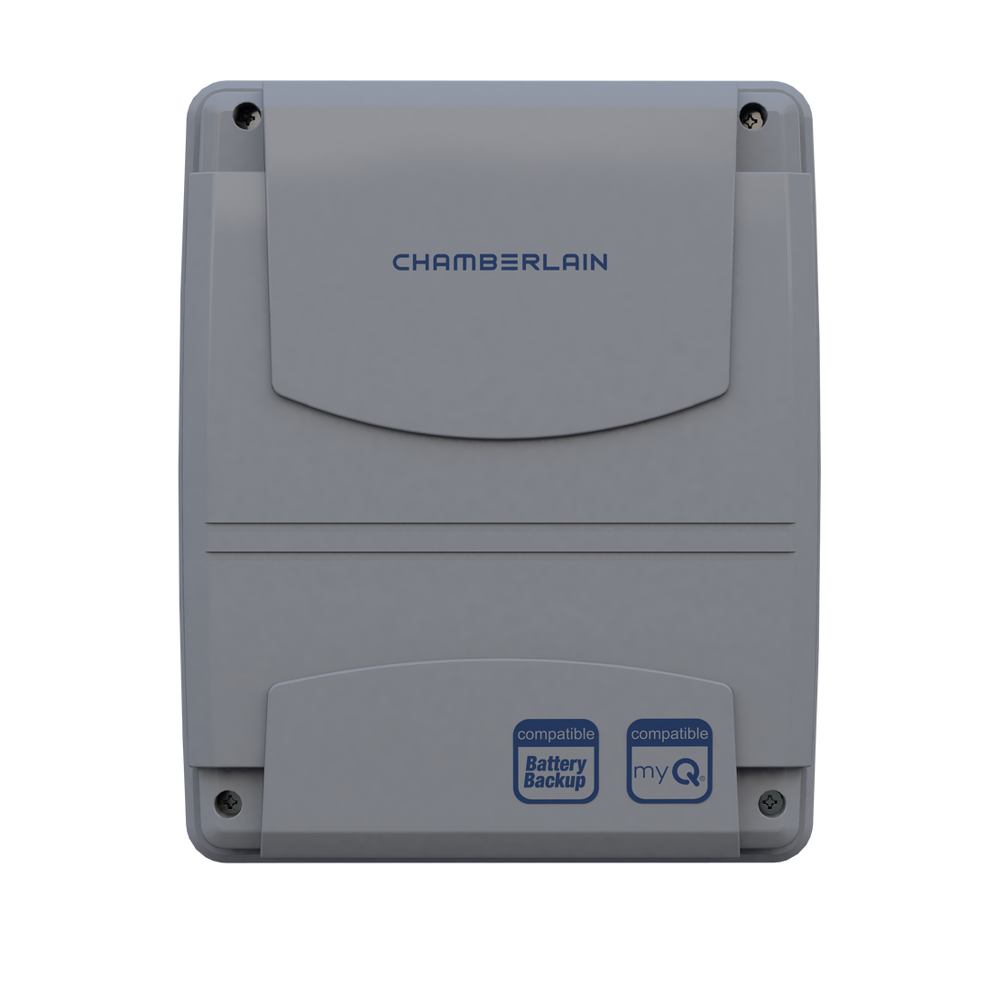 Drehtorantrieb für ein- und zweiflügelige Standard-Drehtore inkl. Design-Handsender und Infrarot Lichtschranken-Set